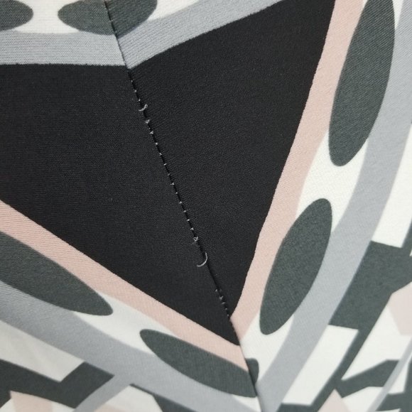 Calvin Klein WOMEN Dress 6 Elegant Pink Black - Picture 4 of 8